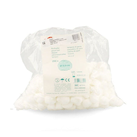 Noba Tampons de Gaze en vrac Diamètre 25 mm