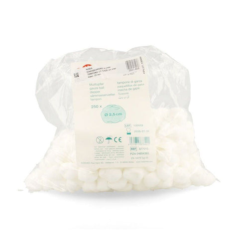 Noba Tampons de Gaze en vrac Diamètre 25 mm
