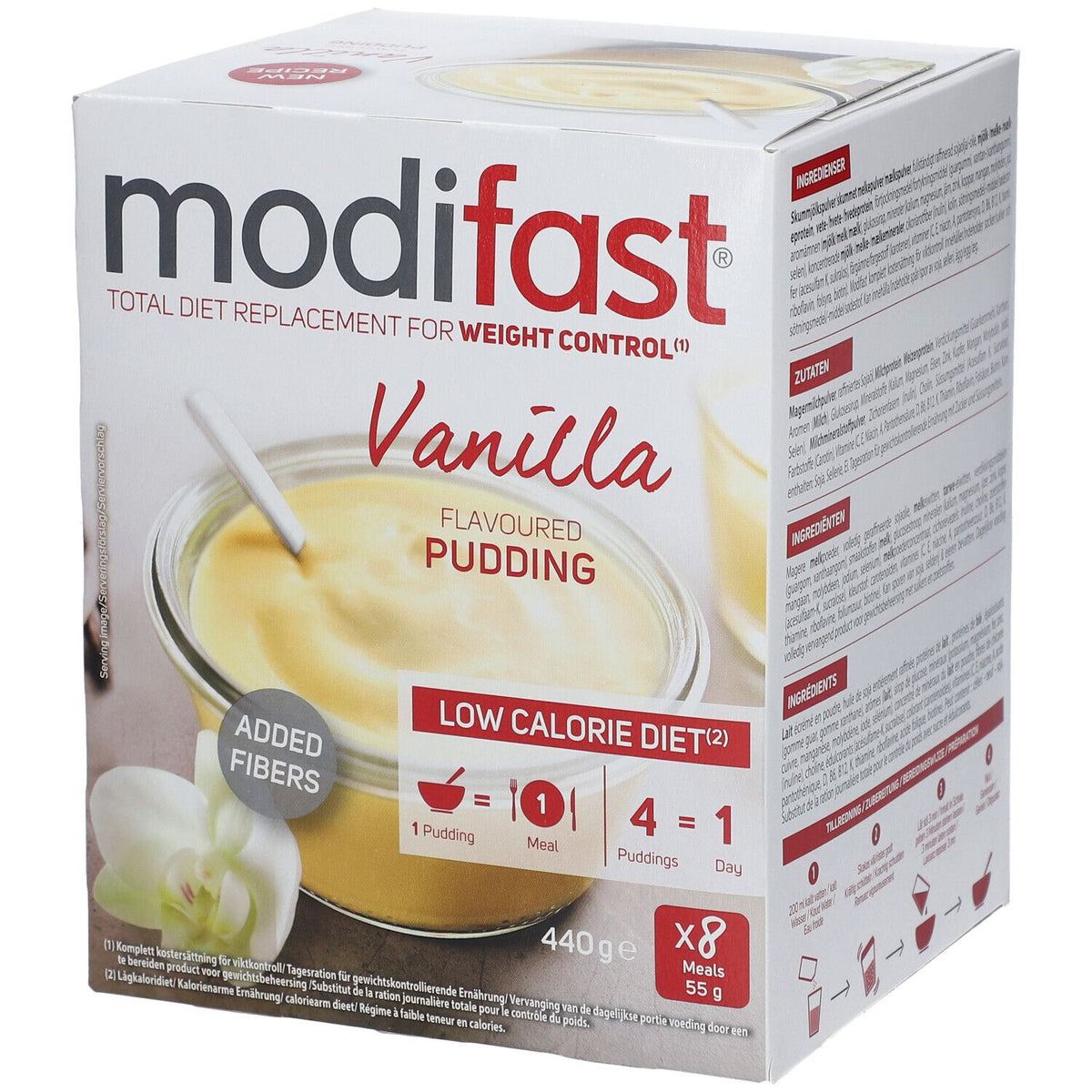 Modifast® Pudding Vanille (8 pièces)