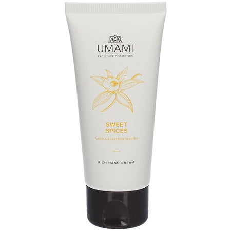 Umami Sweet Spices crème riche pour les mains Vanille & Safran (50 ml)