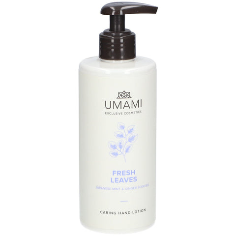 UMAMI Fresh Leaves Lotion Mains Soin Menthe Japonaise & Gingembre (300 ml)
