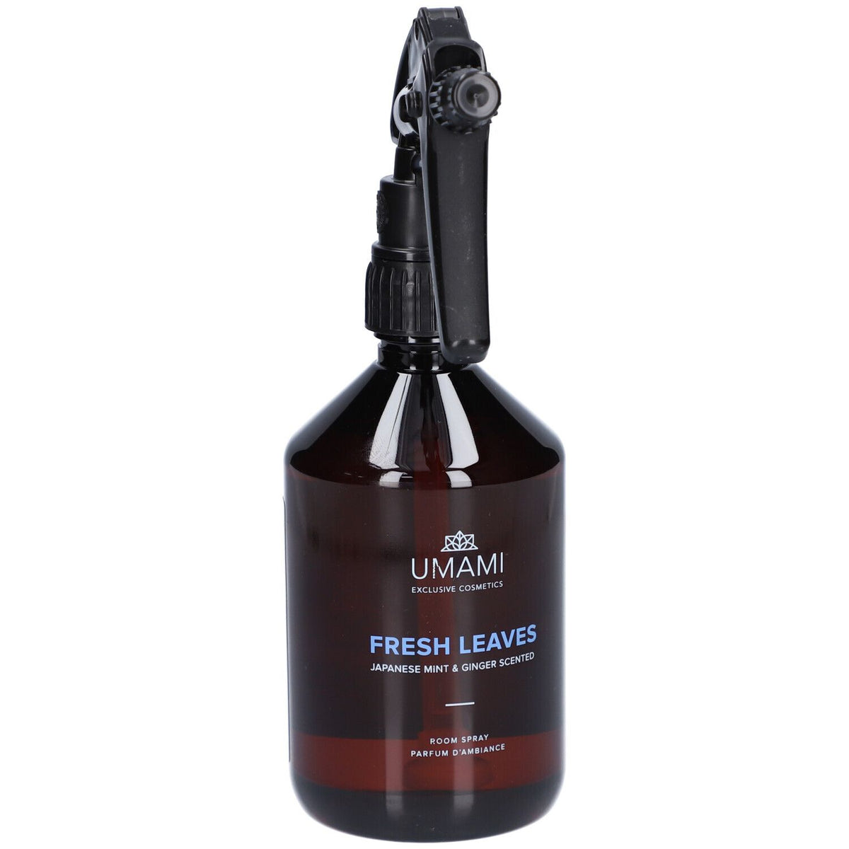 UMAMI Exclusive Cosmetics Fresh Leaves Spray d'ambiance Menthe japonaise et gingembre (500 ml)