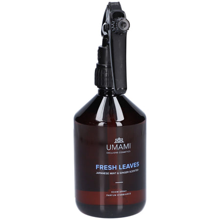 UMAMI Exclusive Cosmetics Fresh Leaves Spray d'ambiance Menthe japonaise et gingembre (500 ml)