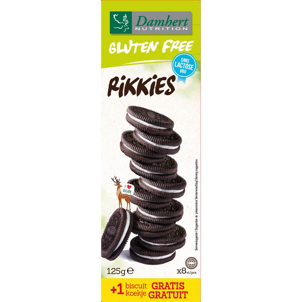 Damhert Rikkies Sans Gluten (125 g)