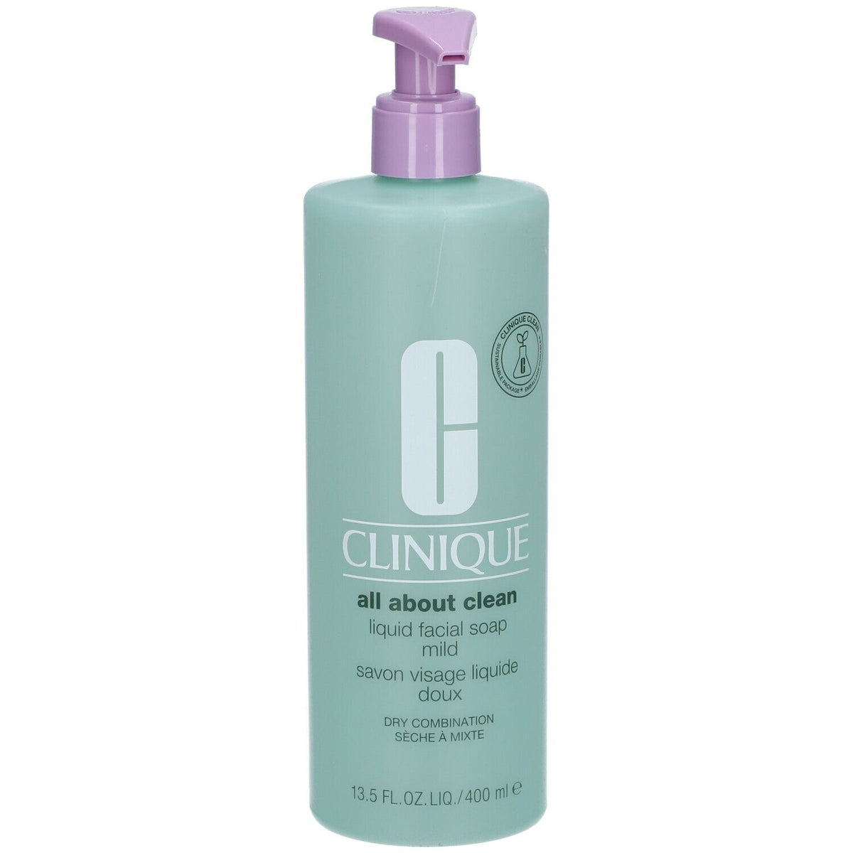 Clinique All About Clean™ Savon Visage Liquide Doux — 400 ml