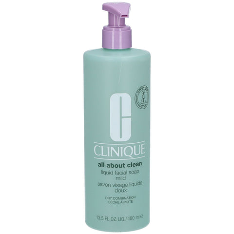 Clinique All About Clean™ Savon Visage Liquide Doux — 400 ml