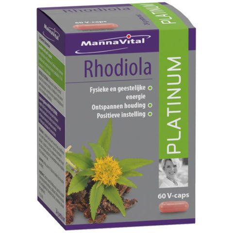 Mannavital Rhodiola Platinum — 60 gélules