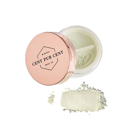 Cent Pur Cent correcteur minéral en poudre libre vert (1,2 g)