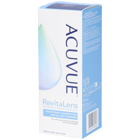 ACUVUE™ RevitaLens + étui à lentilles (360 ml)