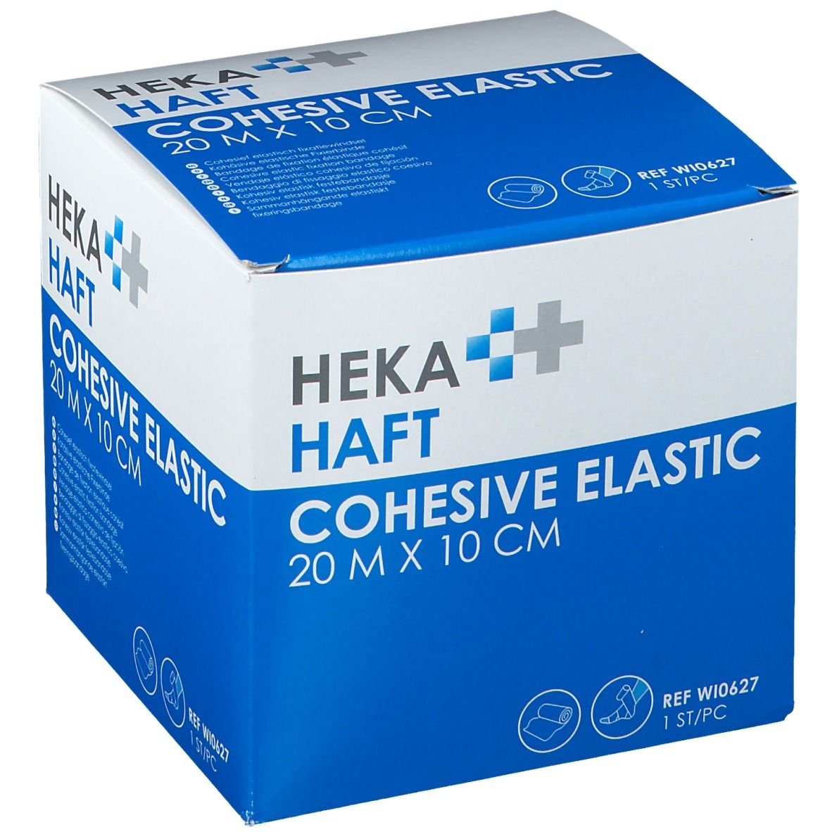HEKA HAFT élastique cohésif 20 m x 10 cm