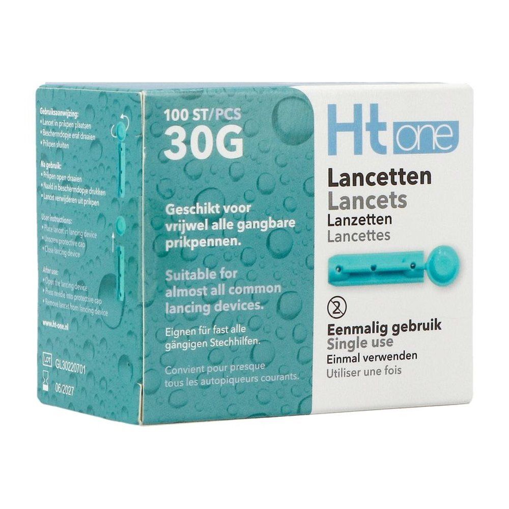 Ht One Lancettes 30 G (100 pièces)