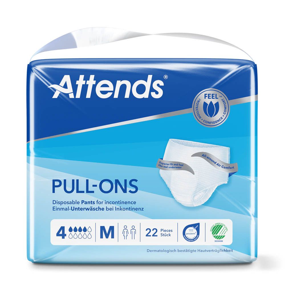Attends® Pull-Ons 4 Medium (22 pièces)