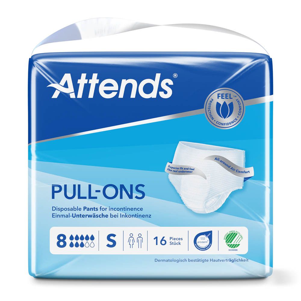 Attends® Pull-Ons 8 Small (16 pièces)