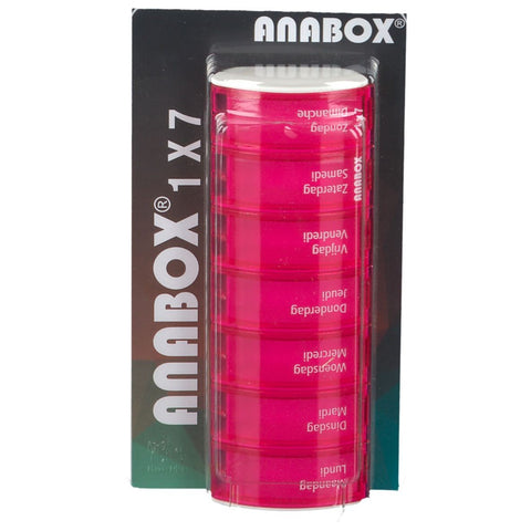 Anabox Children's 7-Day Pill Box Rainbow