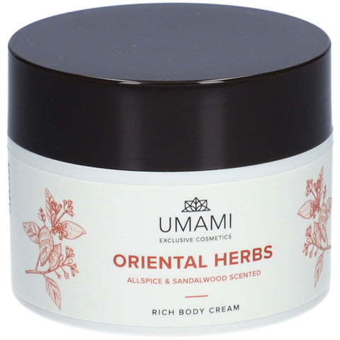 UMAMI Exclusive Cosmetics Oriental Herbs crème corporelle riche (250 ml)