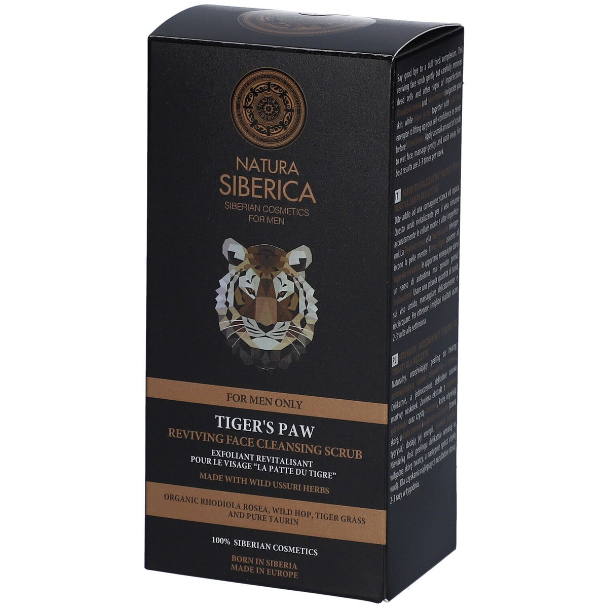 Natura Siberica Exfoliant Revitalisant Visage La Patte du Tigre (150 ml)