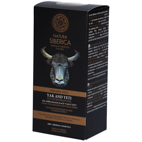 Natura Siberica Gel Après-Rasage Glacé Yak et Yéti (150 ml)