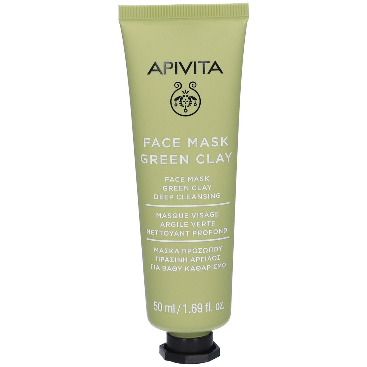 APIVITA Masque visage argile verte nettoyant profond (50 ml)