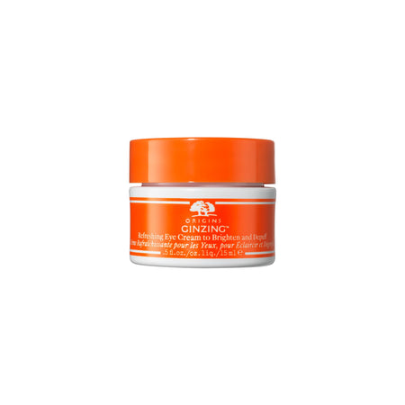 ORIGINS GinZing™ Crème contour des yeux hydratante et rafraîchissante pour éclaircir et décongestionner (15 ml)