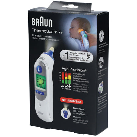 BRAUN ThermoScan® 7+ (1 pièce)