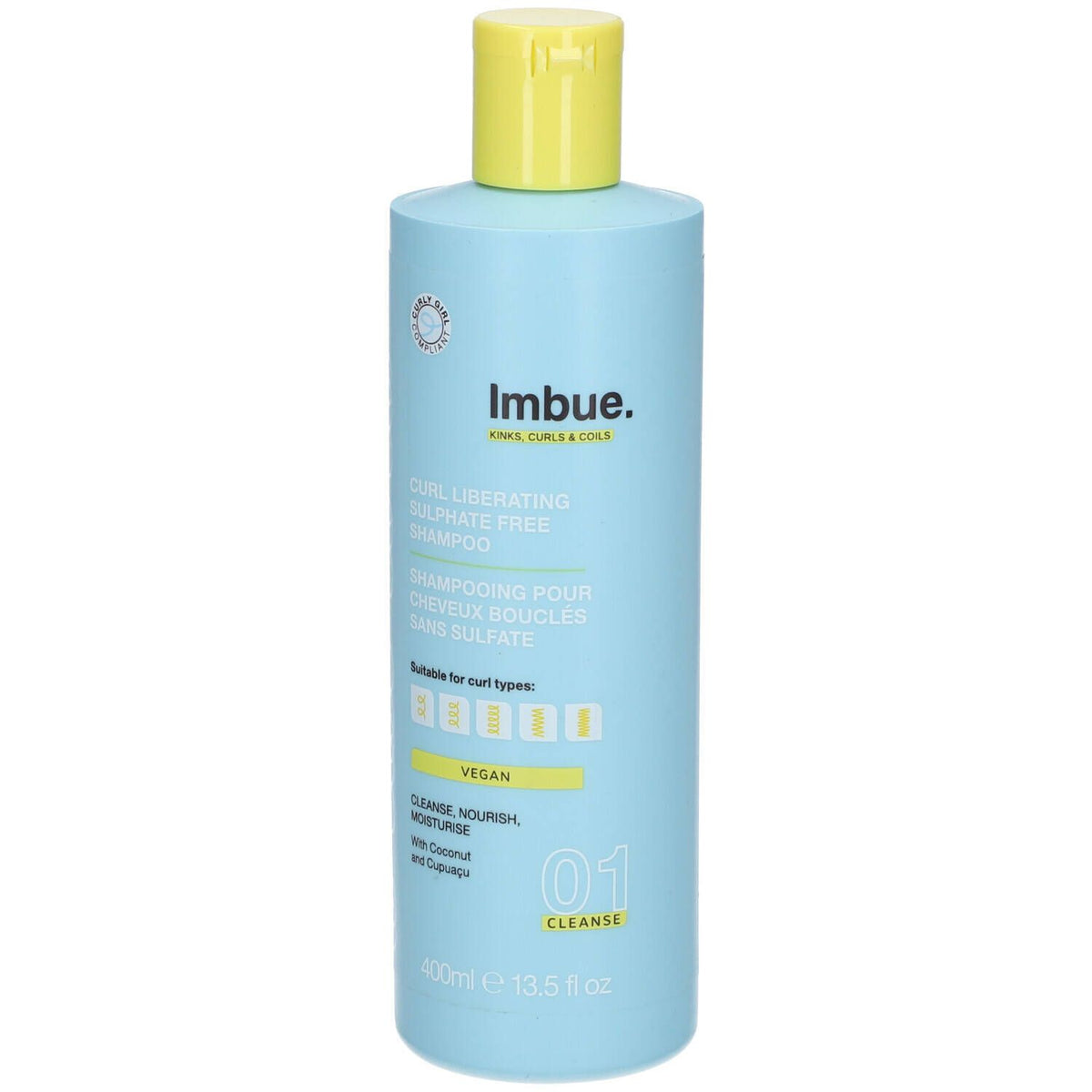 Imbue Shampooing libérateur de boucles (400 ml)