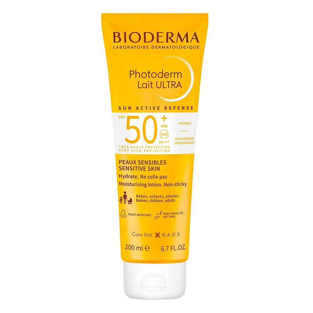Bioderma Photoderm Ultra Lait Peau Sensible SPF50+ (200 ml)