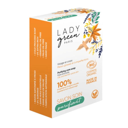 Lady Green savon hydratant visage & corps (100 g)