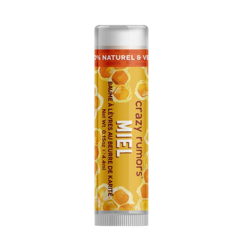 crazy rumors® Stick de soin des lèvres Honeycomb (4,4 g)