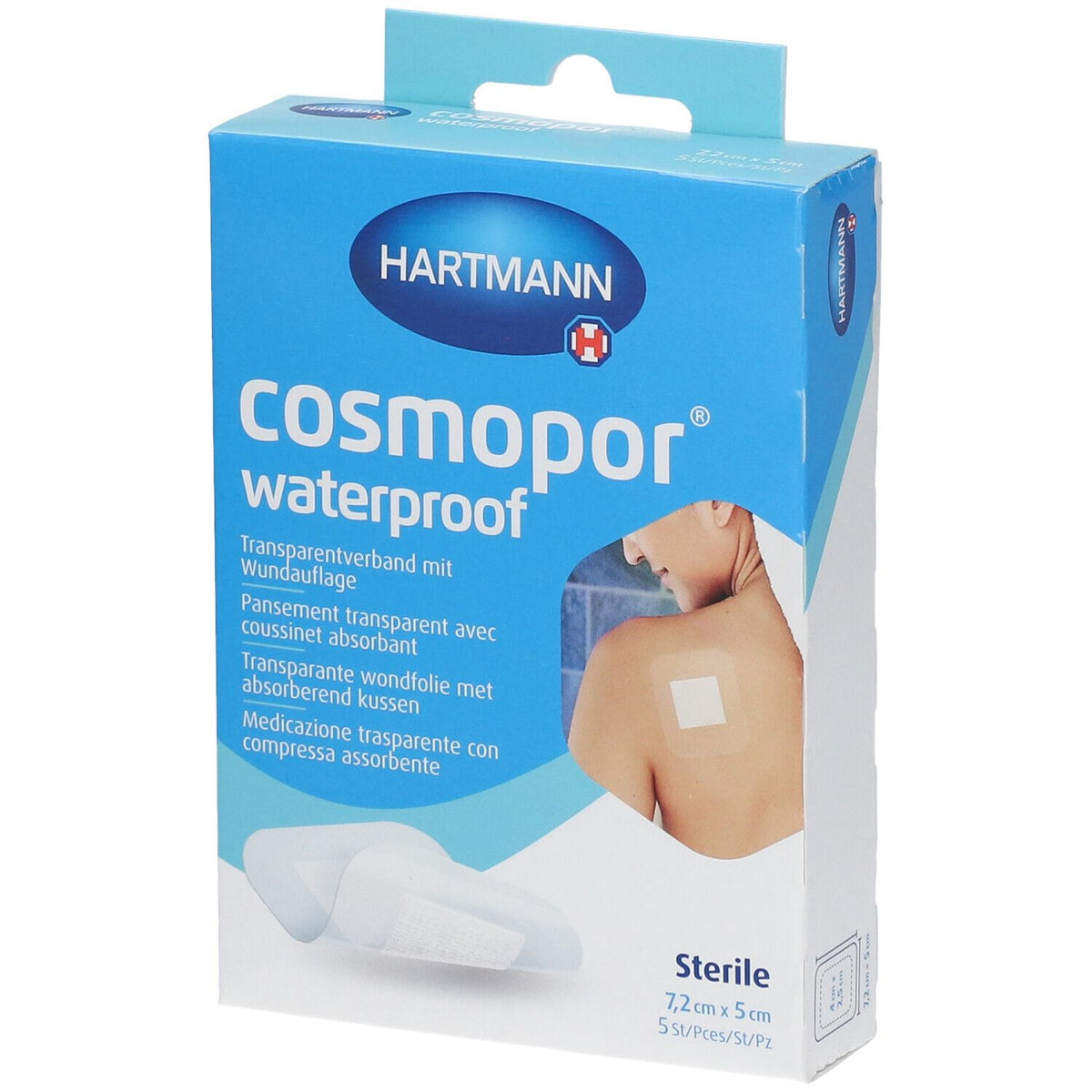 Hartmann Cosmopor® pansement imperméable 7,2 cm x 5 cm