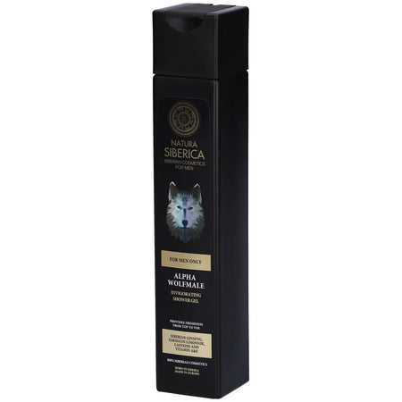 Natura Siberica Gel Douche Revigorant pour Hommes Alfa Wolfmale (250 ml)