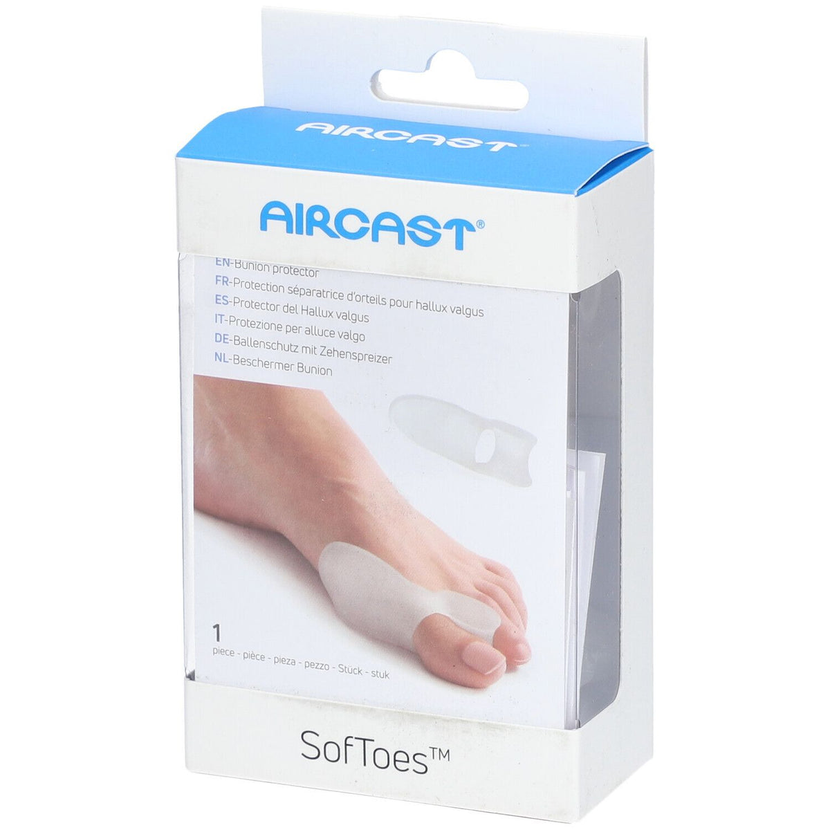 DonJoy Aircast Softoes protecteur d'oignon (1 pièce)