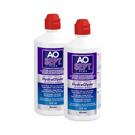 AOSEPT PLUS with HydraGlyde solution (2x360 ml)