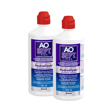 AOSEPT PLUS with HydraGlyde solution (2x360 ml)