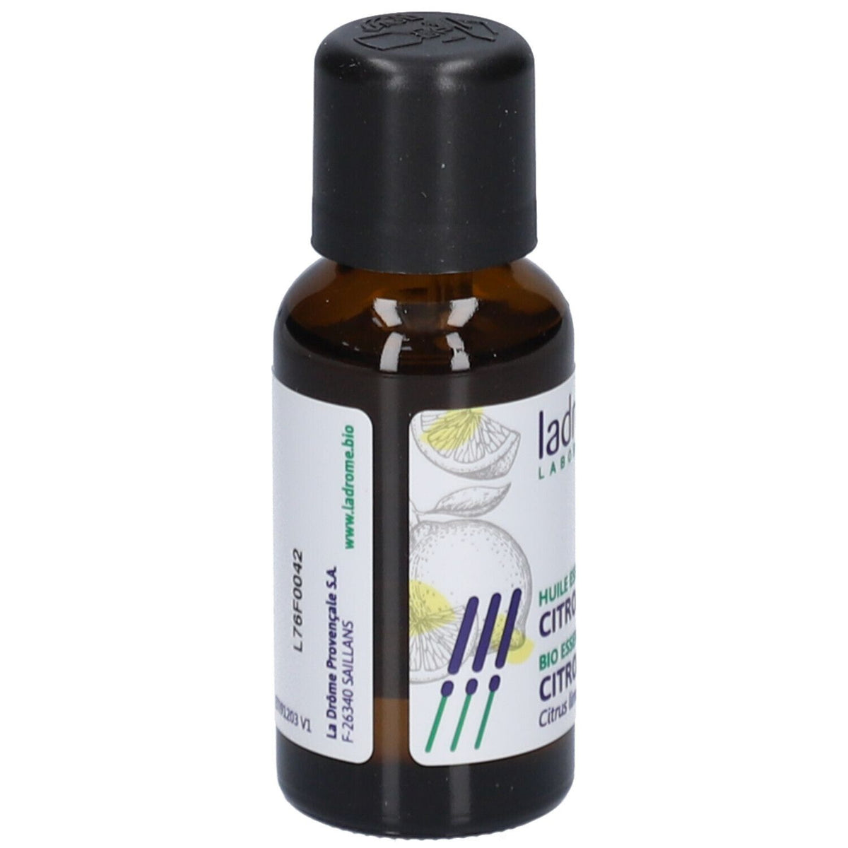 Ladrôme huile essentielle de citron bio (30 ml)