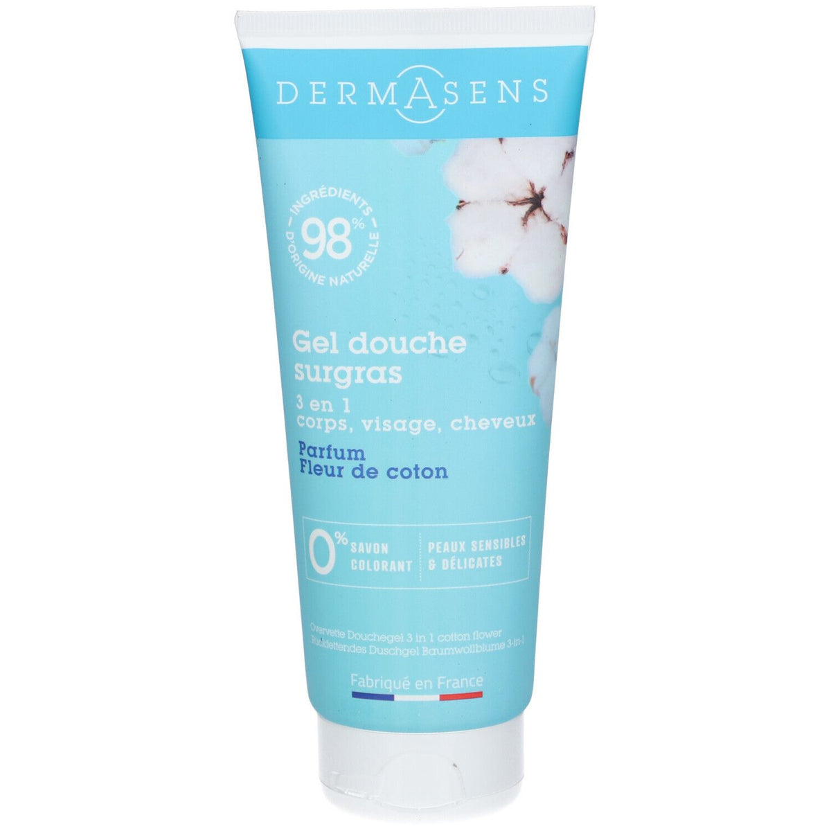 DERMASENS Gel douche surgras 3 en 1 Cocoon (200 ml)