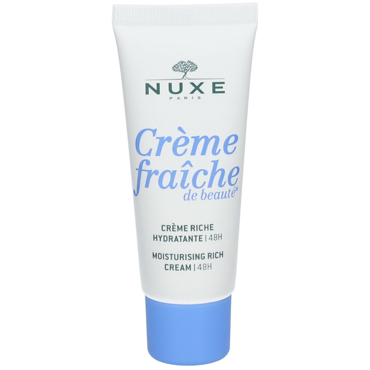 Nuxe Crème Fraîche de Beauté Crème Riche Hydratante 48h Peau Sèche — 30 ml