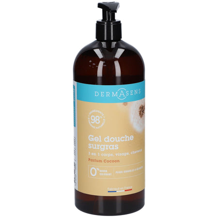 DERMASENS Gel douche surgras 3 en 1 Cocoon (1 l)