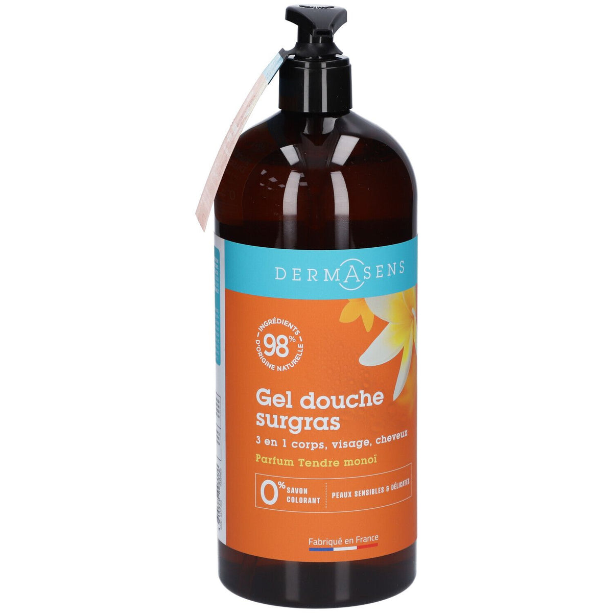 DermAsens Gel Douche Surgras Tendre Monoï (1 L)