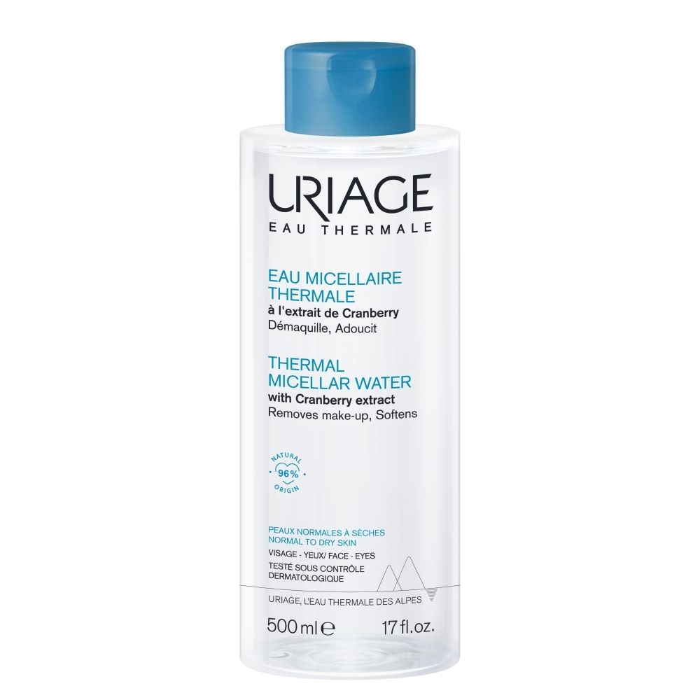 Uriage Eau micellaire Thermale à l'extrait de Cranberry (500 ml)
