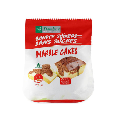 Damhert Sans sucres Cakes marbrés (180 g)