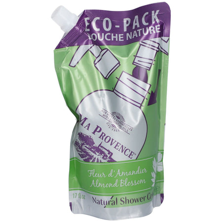 Ma Provence Douche Nature Fleur d'Amandier Eco Recharge 500 ml