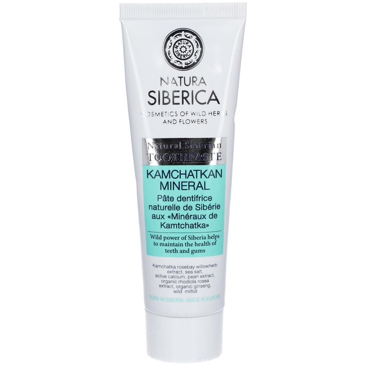 Natura Siberica Pâte Dentifrice aux Minéraux de Kamchatkan (100 g)