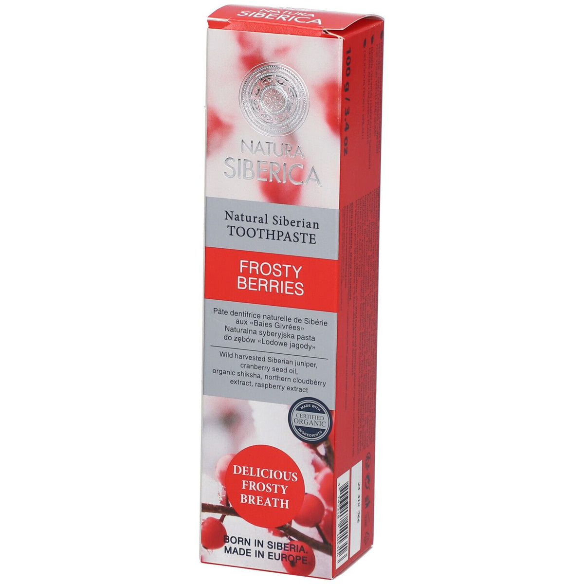 Natura Siberica Frosty Berries dentifrice (100 g)