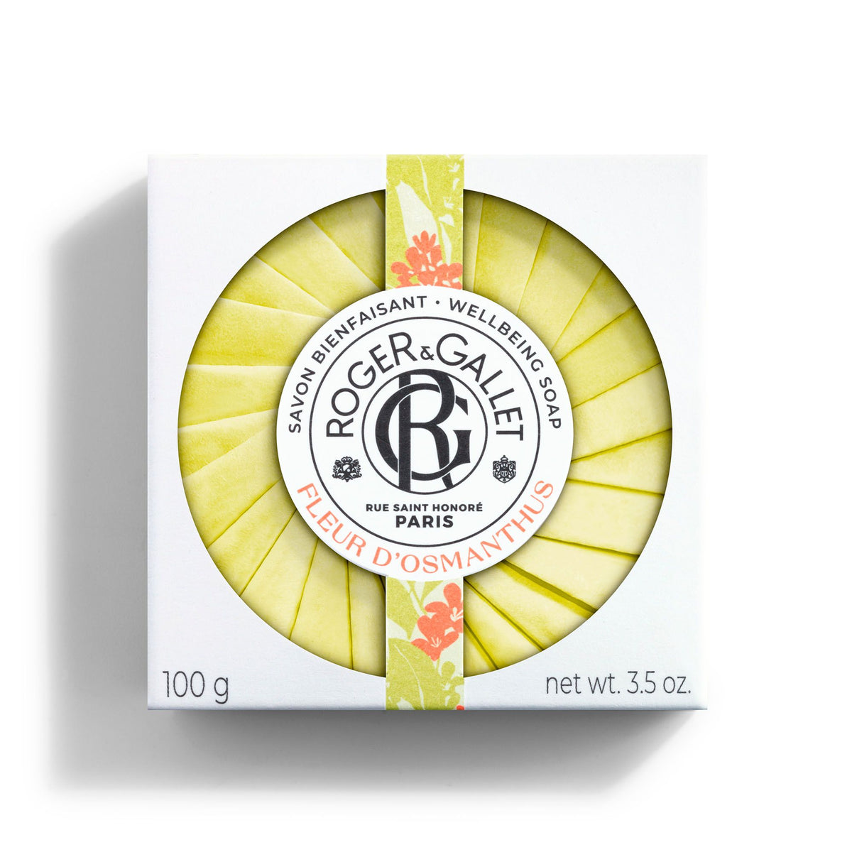 Roger & Gallet Savon Bienfaisant FLEUR D'OSMANTHUS (100 g)