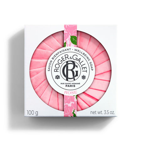 Roger & Gallet Savon Bienfaisant Rose — 100 g