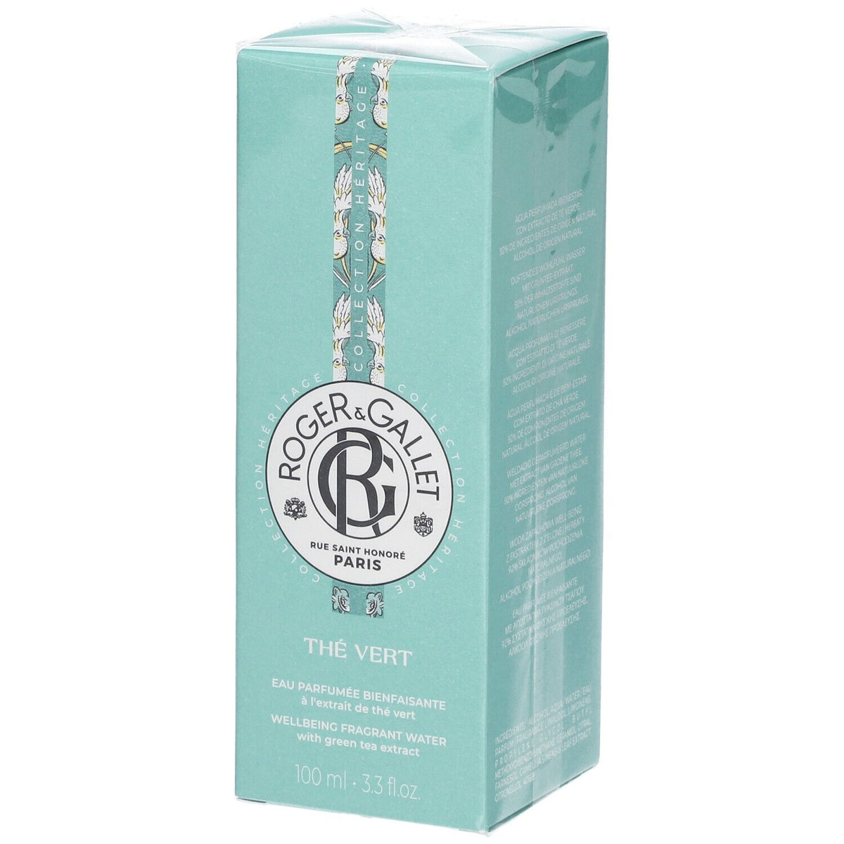 Roger & Gallet Eau Parfumée apaisante Thé Vert (100 ml)
