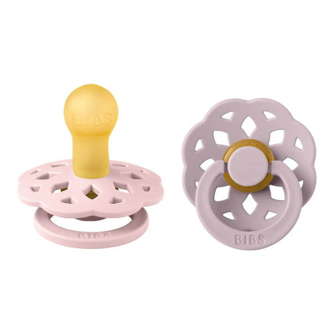 BIBS Boheme Pacifier Blossom - Lilac 0-6 months (2 pack)