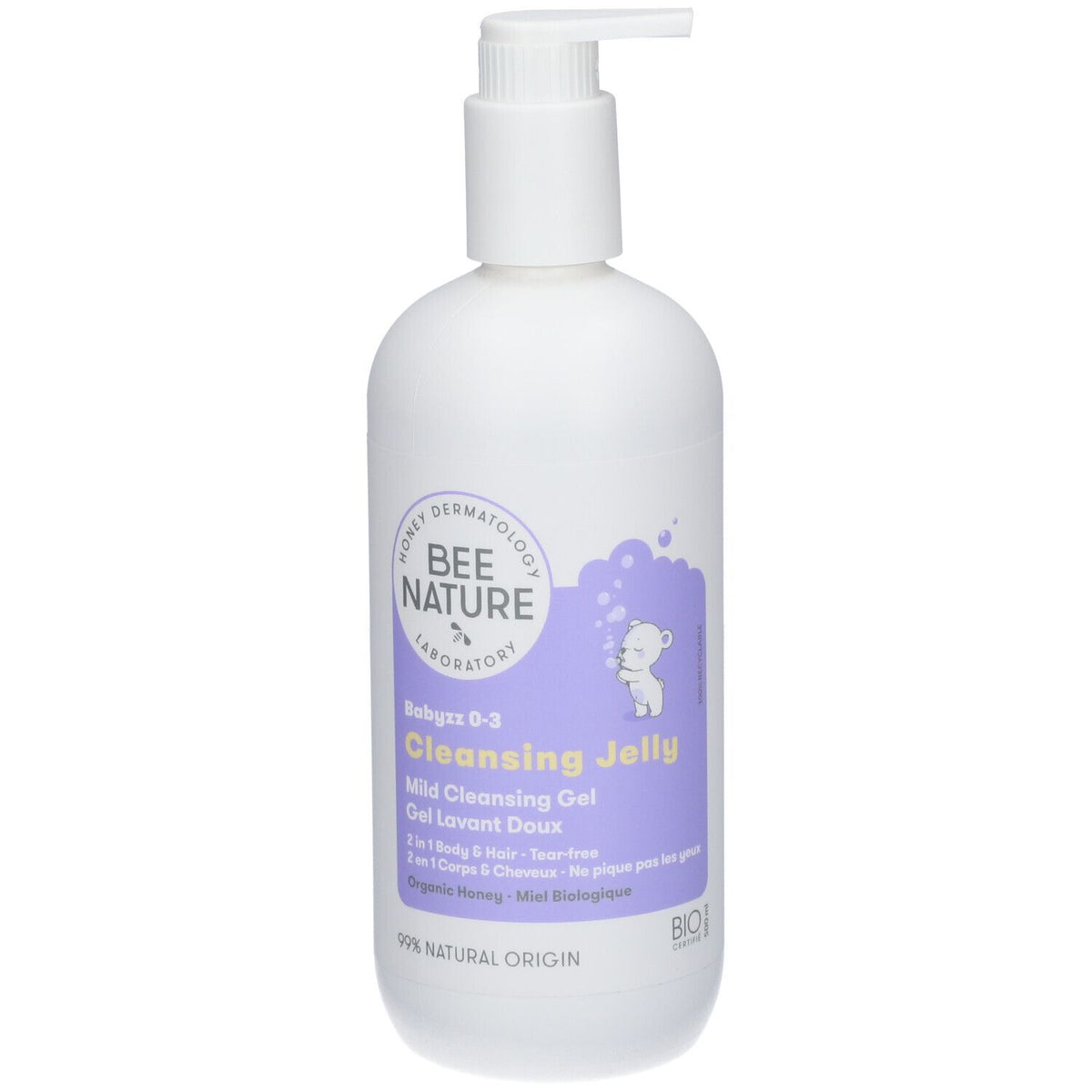 Bee Nature Gel lavant doux (500 ml)