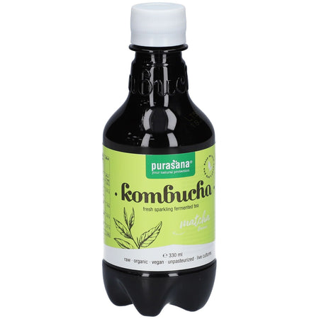 purasana® Kombucha Matcha bio (330 ml)