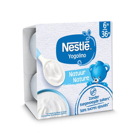 Nestlé Yogolino® yaourt nature pour bébé (4x100 g)